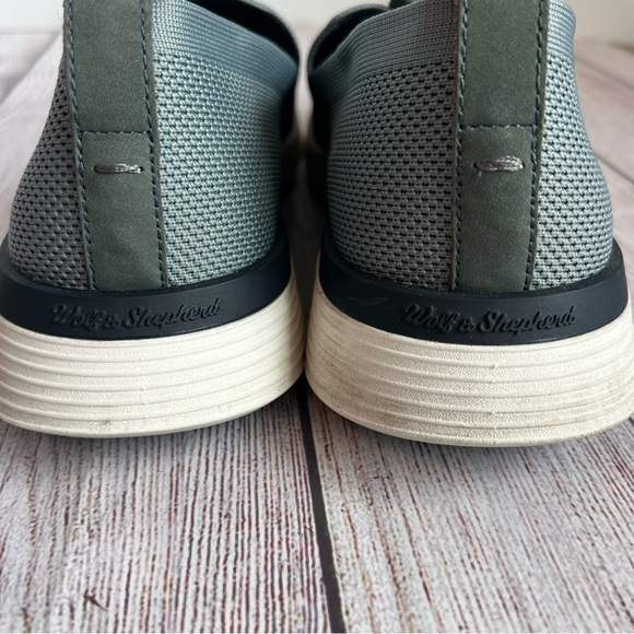 Wolf & Sheperd Swiftknit Grey Slip On Shoes 11 - Picture 5 of 8